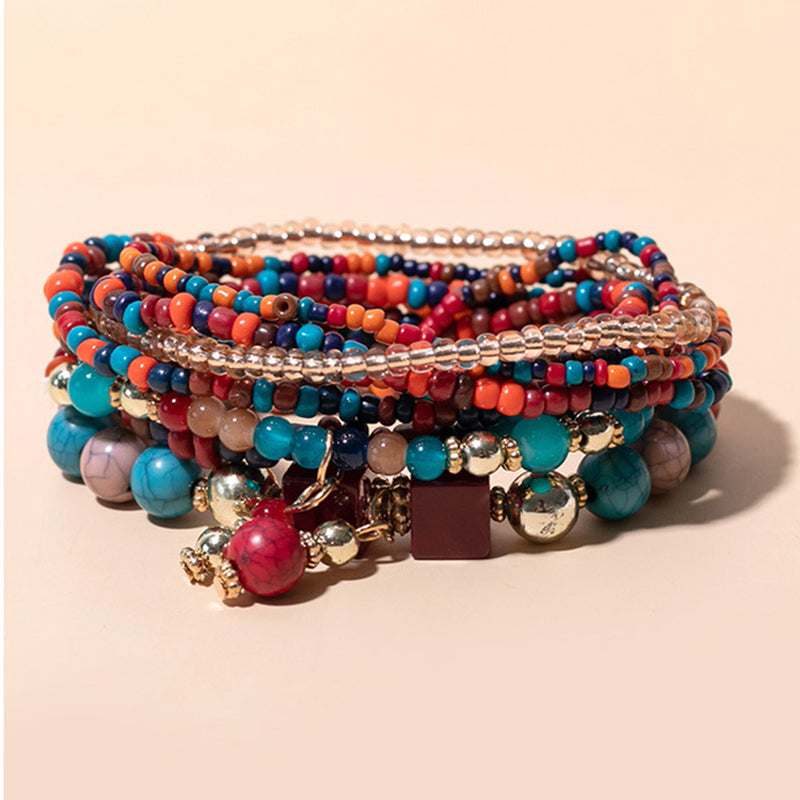 Multi-layered bracelets, personalized and versatile handmade bohemian bracelets